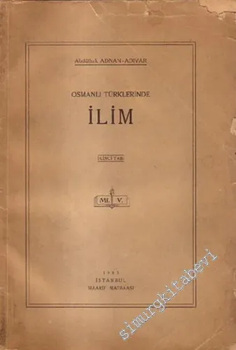 Osmanlı Türklerinde İlim -        1943