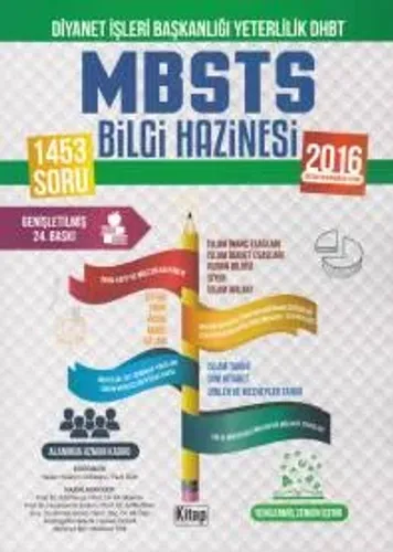 Diyanet İşleri Başkanlığı Yeterlilik DHBT - MBSTS Bilgi Hazinesi 2016; İHL ve Ön Lisans Öğrencileri İçin