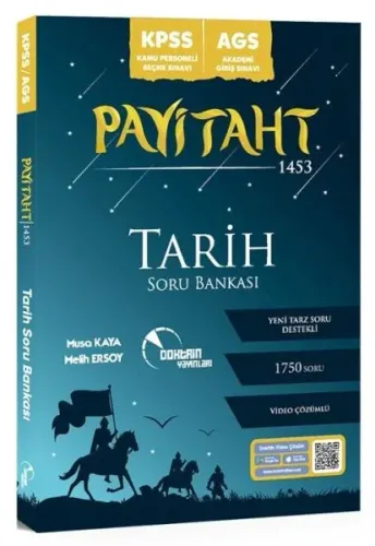 KPSS Tarih PAYİTAHT 1453 Soru Bankası Video Çözümlü
