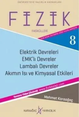 Karaağaç Fizik Fasikülleri 8 Tamamı Video Çözümlü