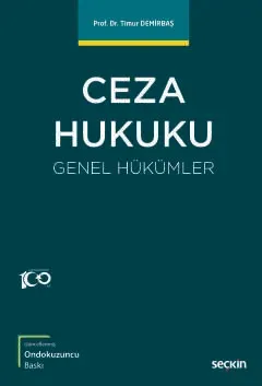 Ceza Hukuku Genel Hükümler