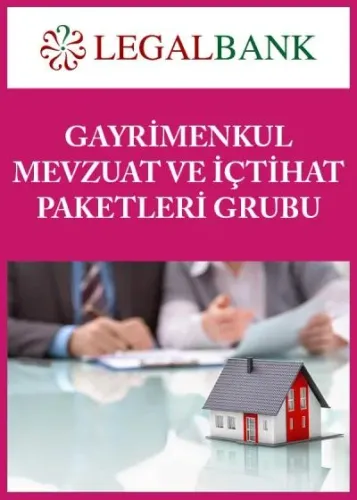 Legalbank - Gayrimenkul Mevzuat ve İçtihat Paketleri Grubu