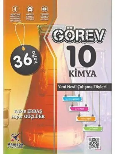 Armada Yayınları 10. Sınıf Kimya Görev Yeni Nesil Çalışma Föyleri