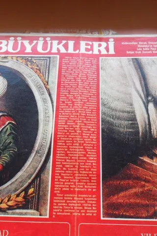 Hayat Dergisi Posteri ( Türk Büyükleri )