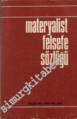 Materyalist Felsefe Sözlüğü -