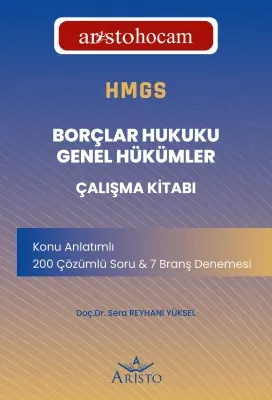 HMGS - Borçlar Hukuku Genel Hükümler Çalışma Kitabı