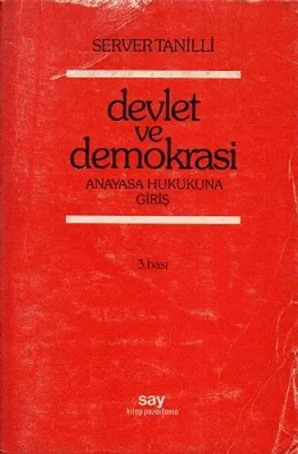 Devlet ve Demokrasi Anayasa Hukukuna Giriş