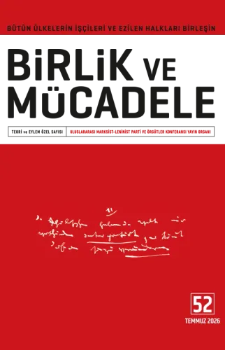 Birlik ve Mücadele Dergisi Sayı: 52