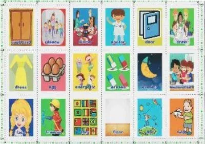 Grade-4 Flash Cards; 144 Kart