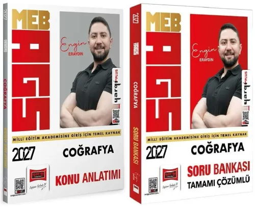 Yargı Yayınları 2027 MEB-AGS Coğrafya Konu Anlatımı ve Soru Bankası 2'