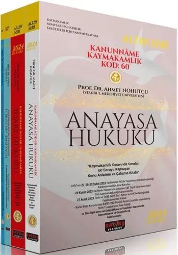 Kanunname Kaymakamlık KOD 60 Konu Anlatımı