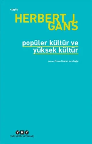 Popüler Kültür ve Yüksek Kültür