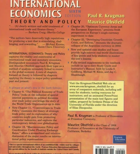 International Economics Theory and Policy Sixth Edition Paul R. Krugma