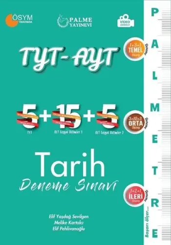 Palme TYT AYT 5+15+5 Tarih Deneme Sınavı