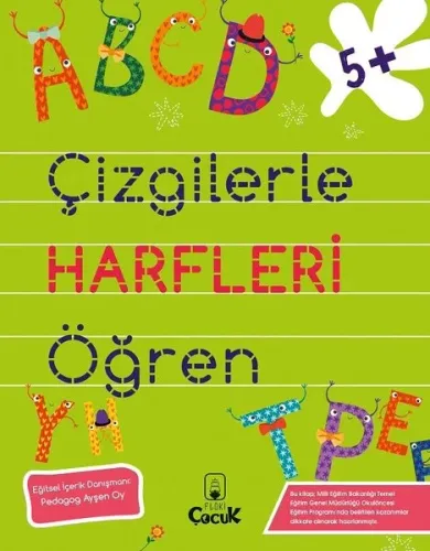 Çizgilerle Harfleri Öğren - 5+ Yaş