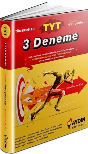 AYDIN TYT 3 FASİKÜL DENEME 2027
