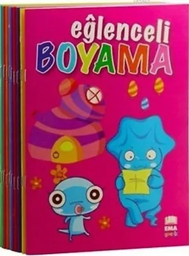 Eğlenceli Boyama Kitabı (10 Adet)
