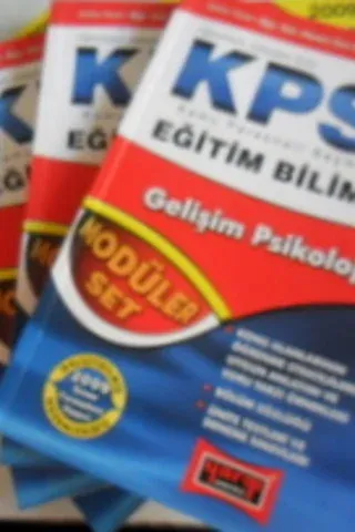 KPSS Eğitim Bilimleri Seti (4 Adet)