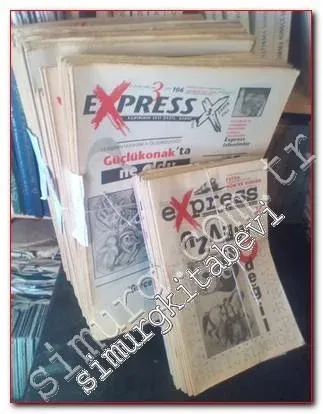 Haftalık Gazete Express: Kâğıttan Dergi - Sahibinin Sesi Değil Kendi Sesi - Sayı: 2 - 154; Yıl: 1994 - 1997