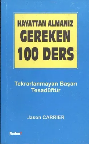 Hayattan Almanız Gereken 100 Ders