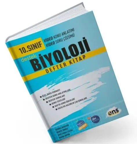 ENS Yayıncılık 10. Sınıf Biyoloji Defter Kitap