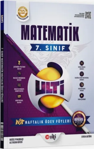 Ulti Yayınları 7. Sınıf Matematik Haftalık Ödev Föyleri
