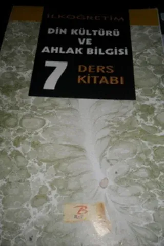 7. Sınıf Din Kültürü ve Ahlak Bilgisi Ders Kitabı