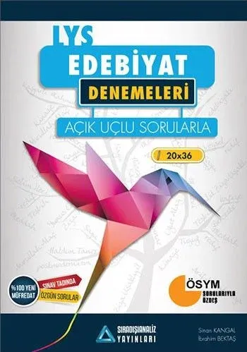 LYS Edebiyat Denemeleri; 20x36