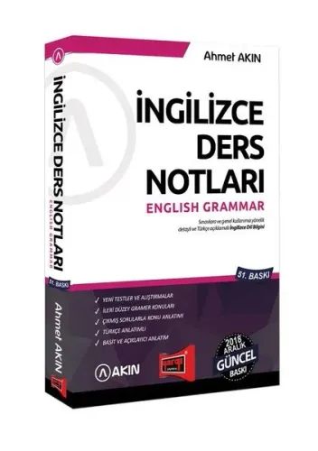 İngilizce Ders Not.English Grammer  2020