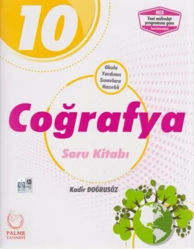 Palme Yayınları 10. Sınıf Coğrafya Soru Kitabı Palme
