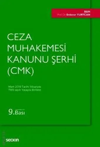Ceza Muhakemesi Kanunu Şerhi (CMK)