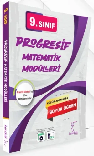 Karekök Yayınları 9. Sınıf Progresif Matematik Modülleri