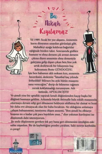 Bu Nikah Kıyılamaz Zeynep Orhan Büyükada Yayıncılık %50 indirimli