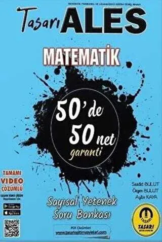 TASARI ALES MATEMATİK SAYISAL YETENEK 50'DE 50 NET