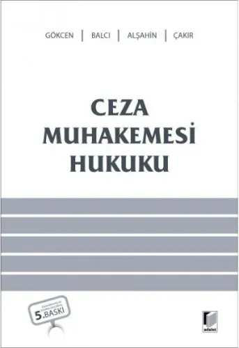Ceza Muhakemesi Hukuku