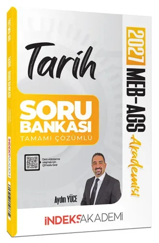 İndeks Akademi 2027 MEB-AGS Akademisi Tarih Soru Bankası Çözümlü