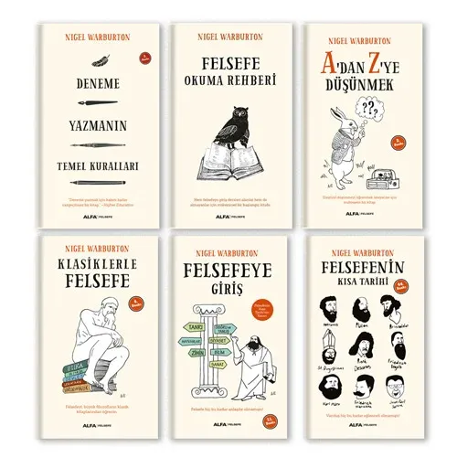 Nigel Warburton Felsefe Seti (6 Kitap Takım)