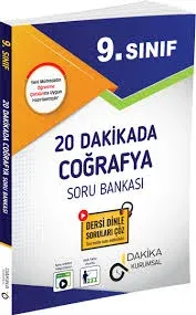 DAKİKA 9. SINIF 20 DAKİKADA COĞRAFYA KURUMSAL SORU BANKASI