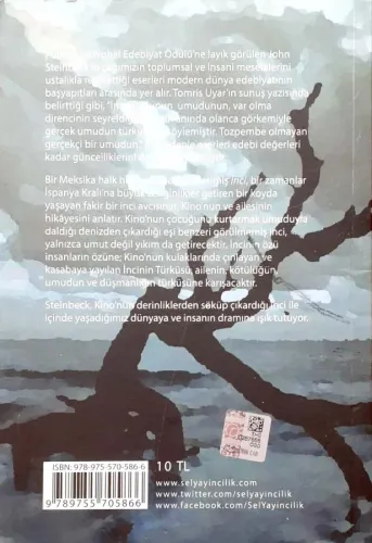 İnci John Steinbeck Sel Yayıncılık