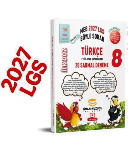 8. Sınıf 2027 Meb Böyle Sora İlk Doz Sarmal Branş Denemeleri TÜRKÇE