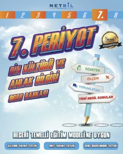 NETBİL 7.Sınıf PERİYOT DİN KÜLTÜRÜ Soru Bankası Beceri Temelli