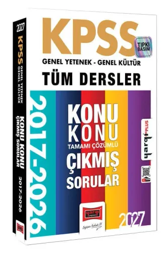 Yargı Yayınları 2027 KPSS GK-GY Tüm Dersler Konu Konu Tamamı Çözümlü 1