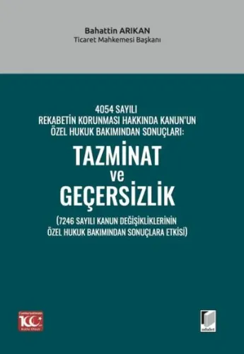 Tazminat ve Geçersizlik