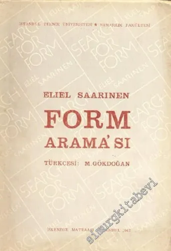 Form Arama'sı: Sanat Üzerine Bir Deneme -        1967