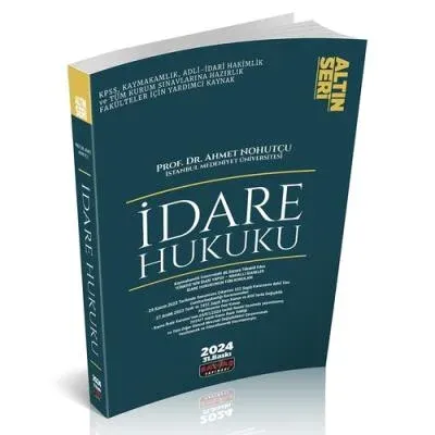 İdare Hukuku Konu Anlatımı