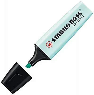 STABİLO BOSS FOSFORLU KALEM Pastel Turkuaz