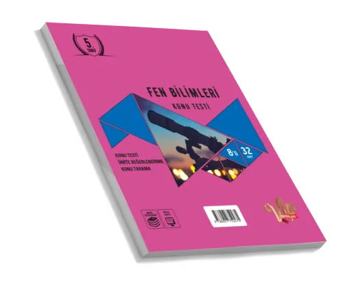 VİP 5.SINIF FEN BİLİMLERİ KUTU TEST (8 Öğrencilik)