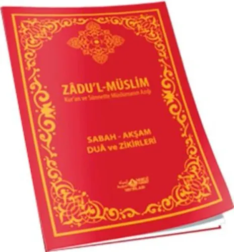 Zadu´L-Müslim (PVC Kapak); Sabah - Akşam Dua Ve Zikirleri - Nebevi Hay