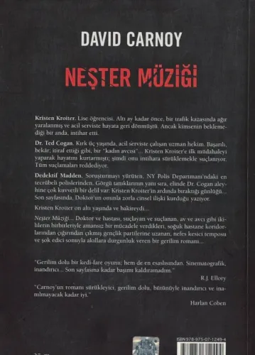Neşter Müziği David Carnoy Can Yayınları %40 indirimli