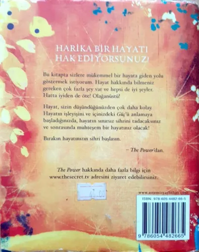Secret The Power Rhonda Byrne Artemis Yayınları
